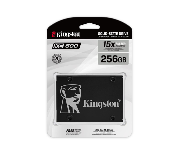 KINGSTON KC600 256GB 2,5'' SKC600/256G - 523930 - zdjęcie 4